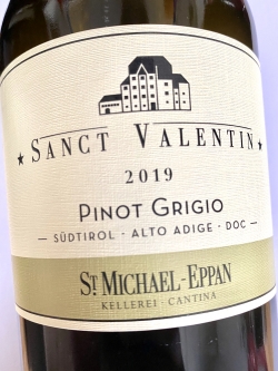 St. Michael Eppan, Pinot Grigio Sanct Valentin 2019