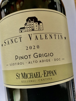 St. Michael Eppan, Pinot Grigio Sanct Valentin 2020