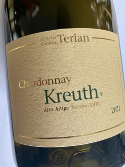 Kellerei Terlan, Chardonnay Kreuth 2021